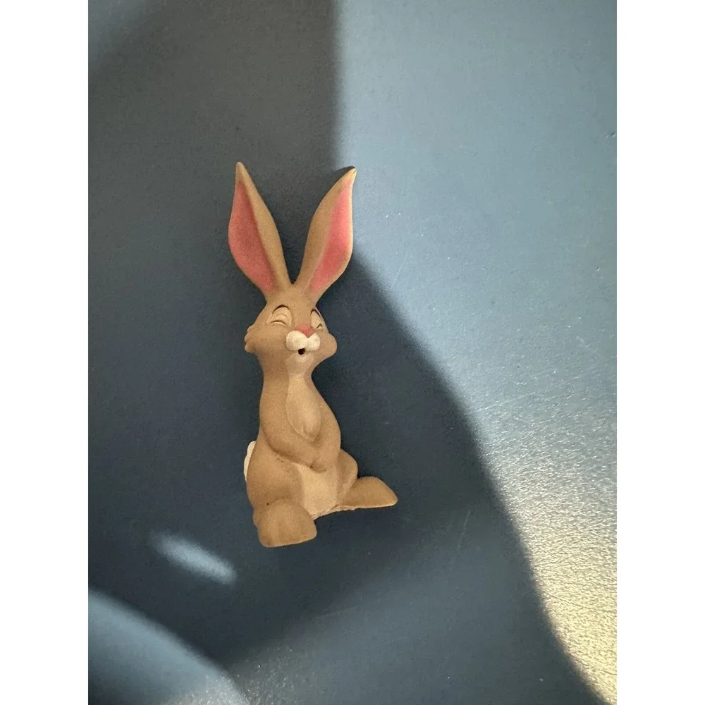 RARE Disney SLEEPING BEAUTY RABBIT‎ Vinyl Figure Toy Cake Topper